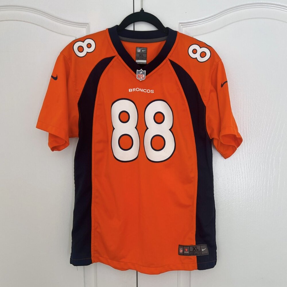 Nike Denver Broncos #88 Demaryius Thomas Jersey Youth XL